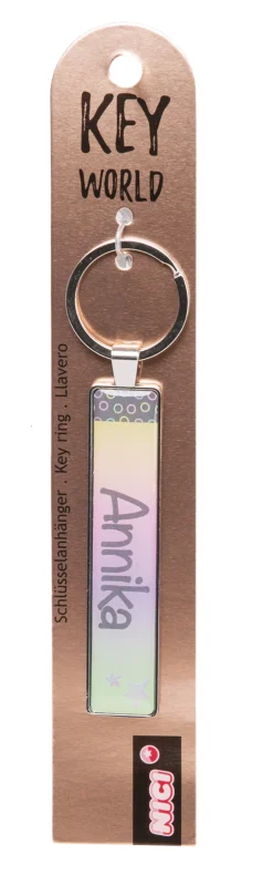 Keyring Key World 'Annika'
