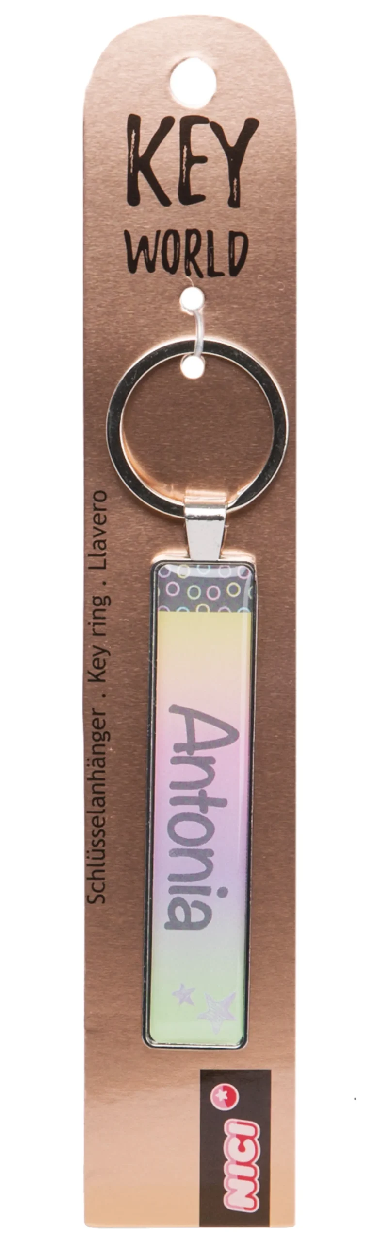 Keyring Key World 'Antonia'