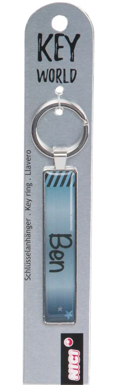 Keyring Key World 'Ben'