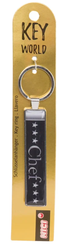 Keyring Key World 'Chef'