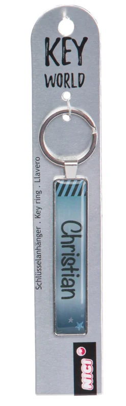 Keyring Key World 'Christian'