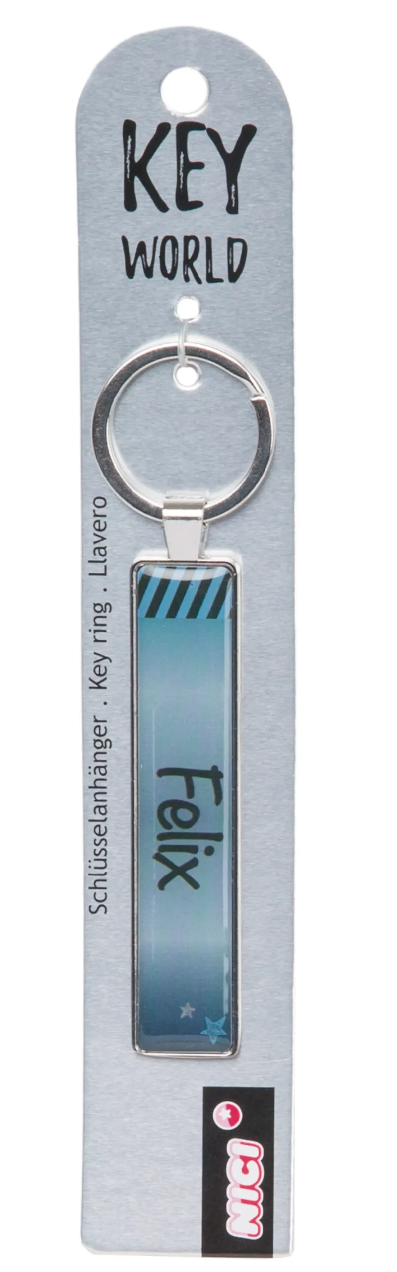 Keyring Key World 'Felix'