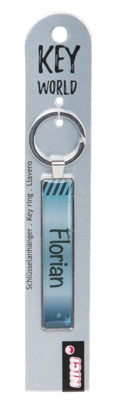 Keyring Key World 'Florian'
