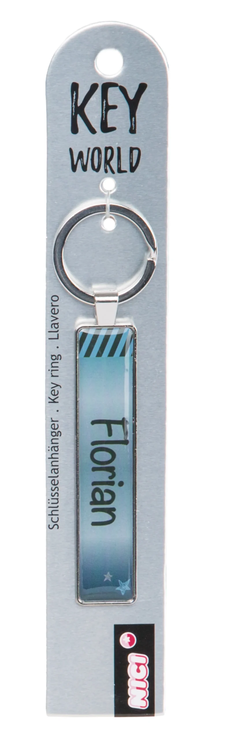 Keyring Key World 'Florian'