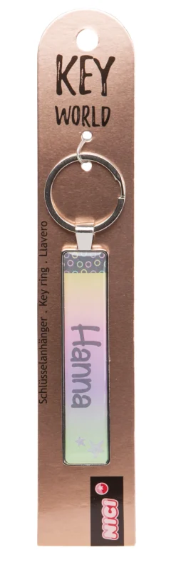 Keyring Key World 'Hanna'