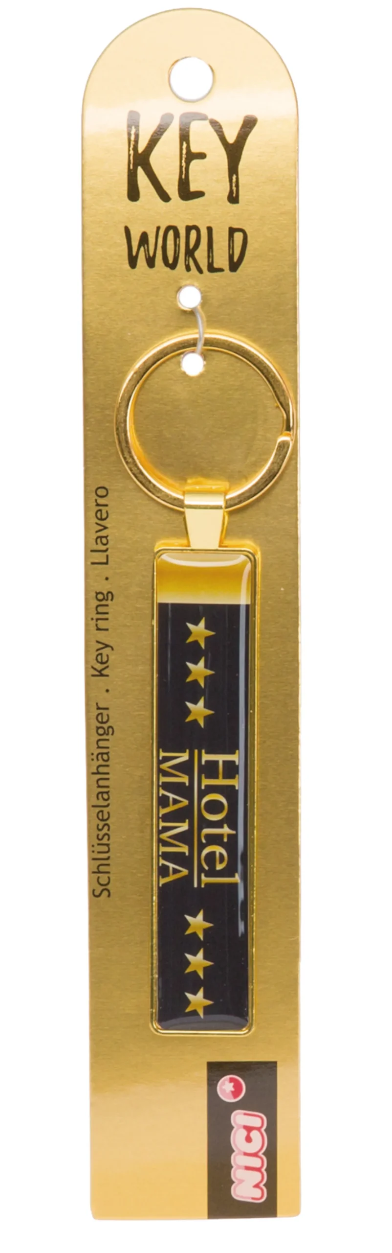 Keyring Key World 'Hotel Mama'