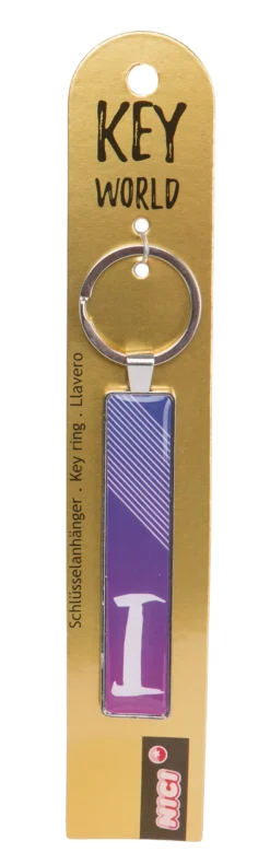 Keyring Key World 'I'