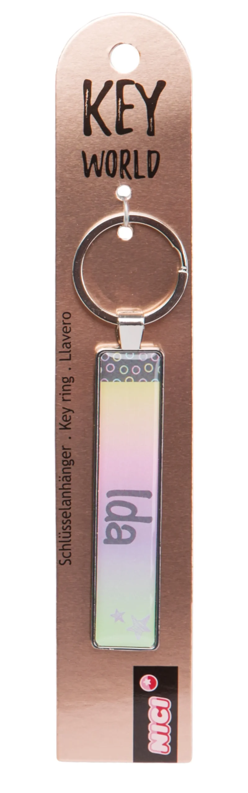 Keyring Key World 'Ida'