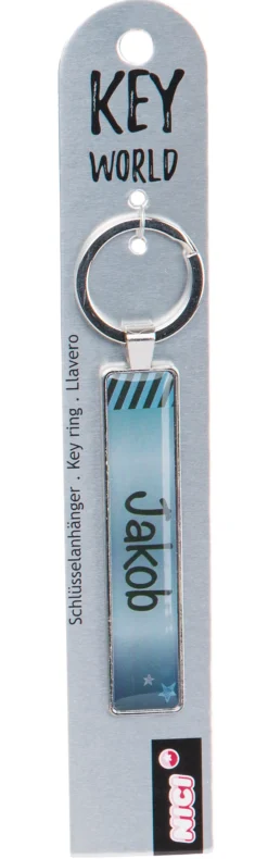 Keyring Key World 'Jakob'