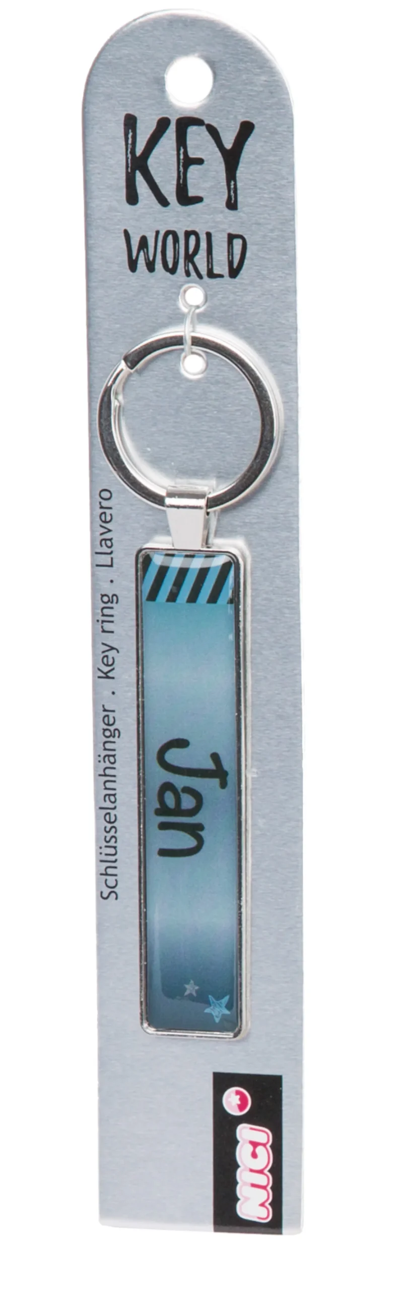 Keyring Key World 'Jan'