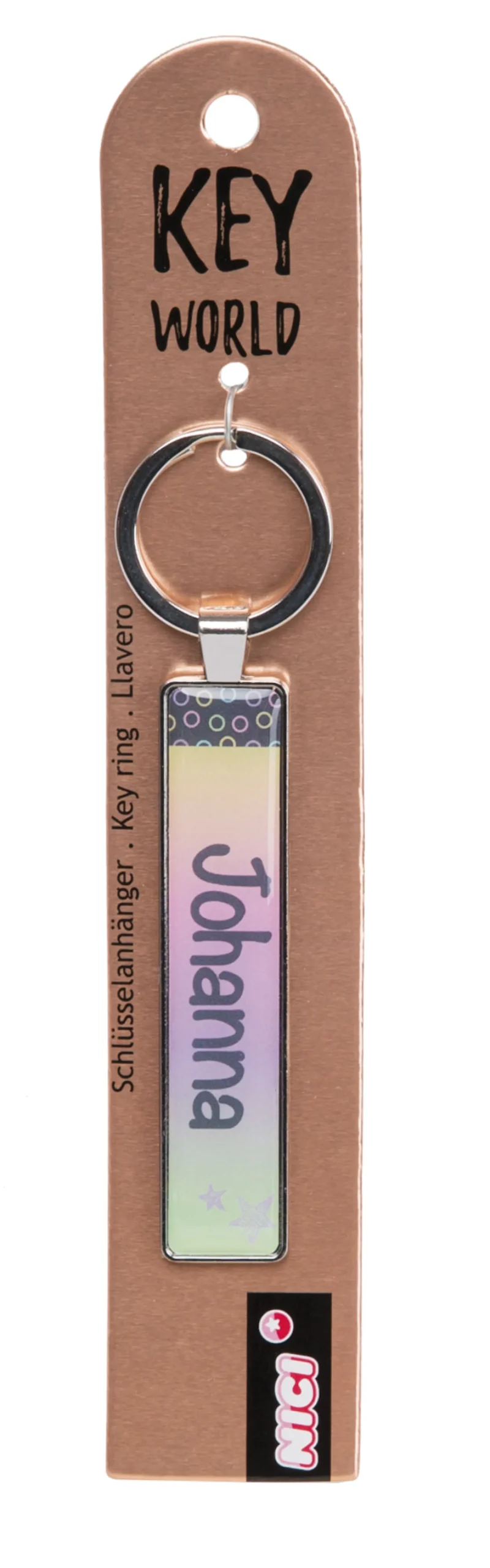 Keyring Key World 'Johanna'
