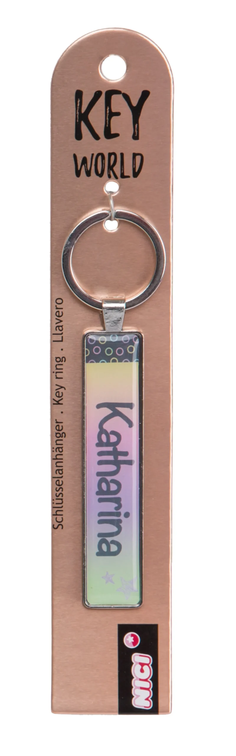 Keyring Key World 'Katharina'