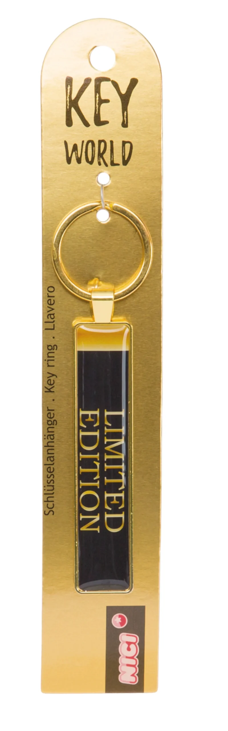 Keyring Key World 'Limited Edition'