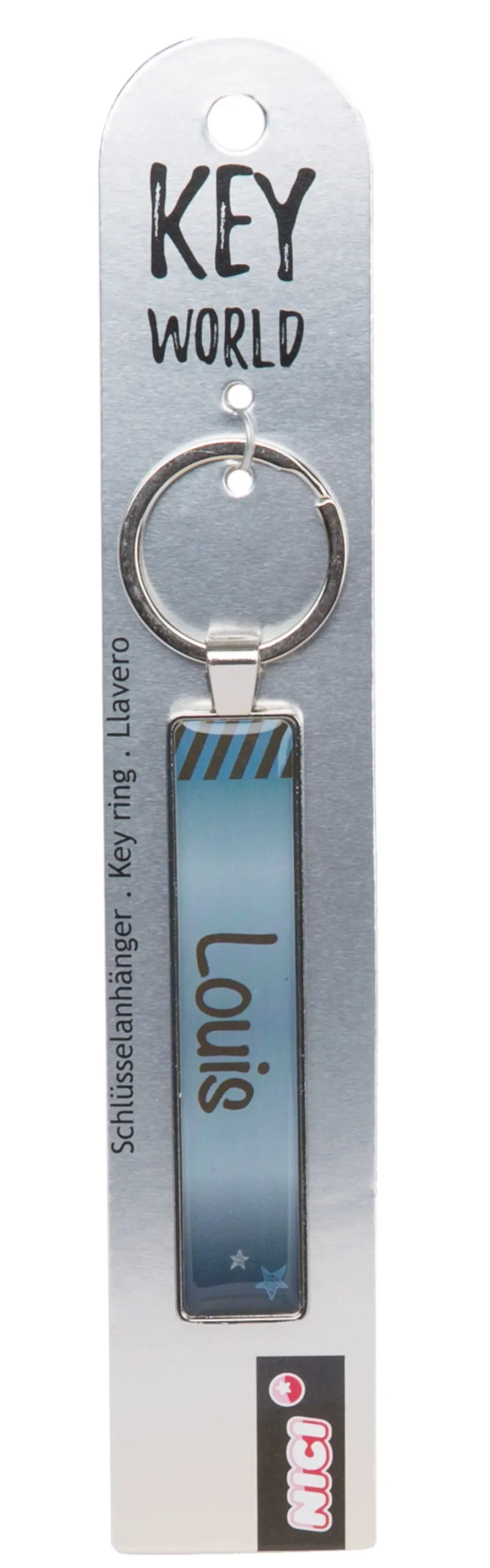 Keyring Key World 'Louis'
