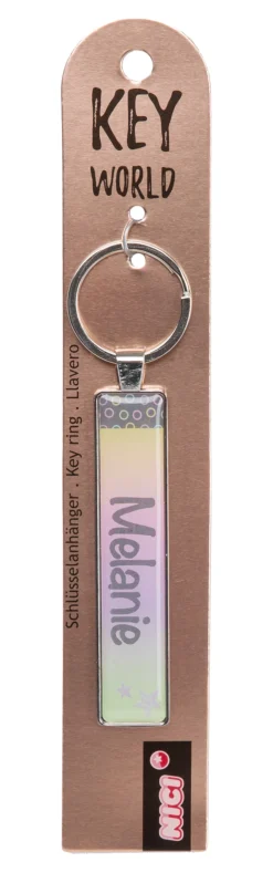 Keyring Key World 'Melanie'