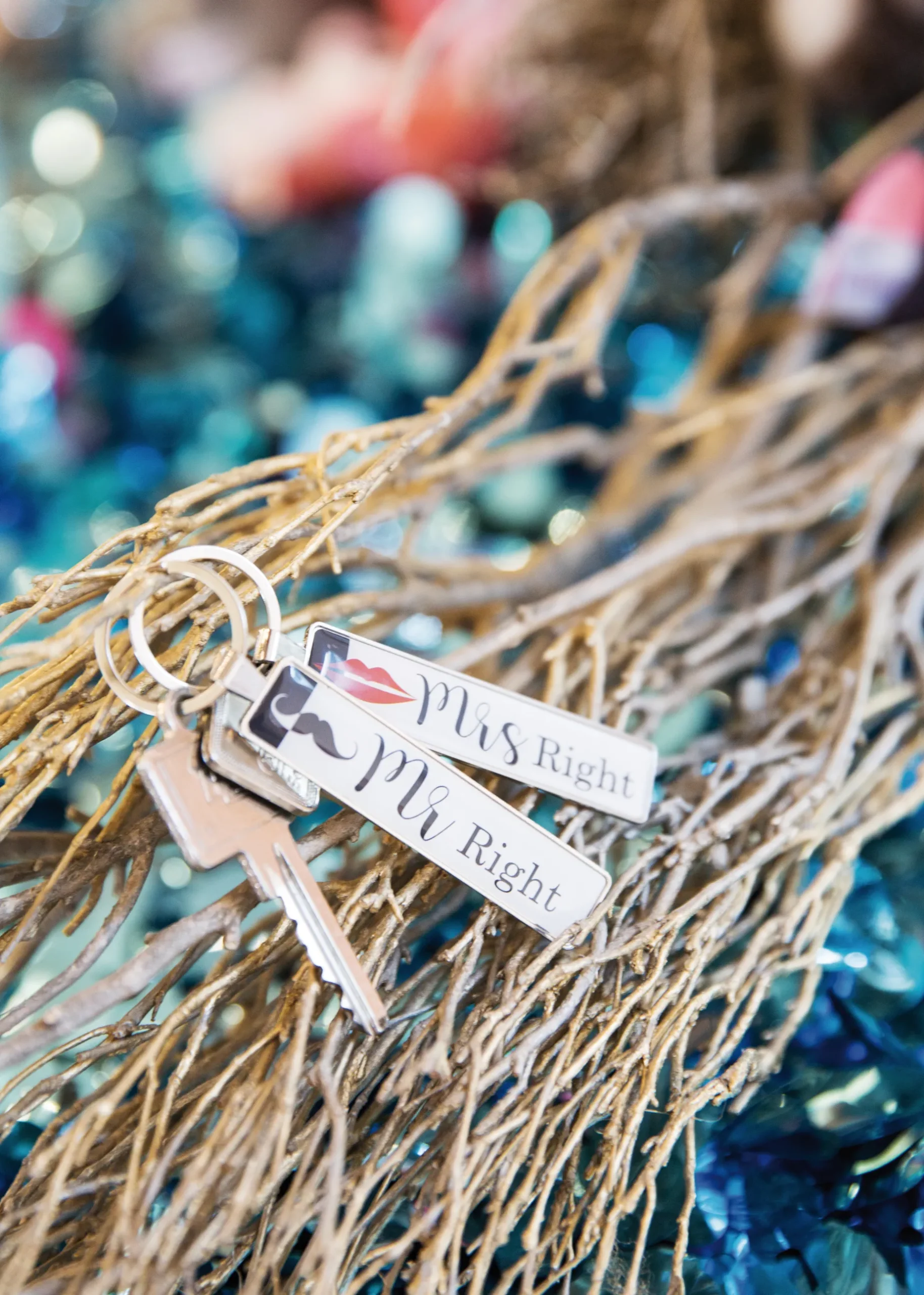 Keyring Key World 'Mr. Right'