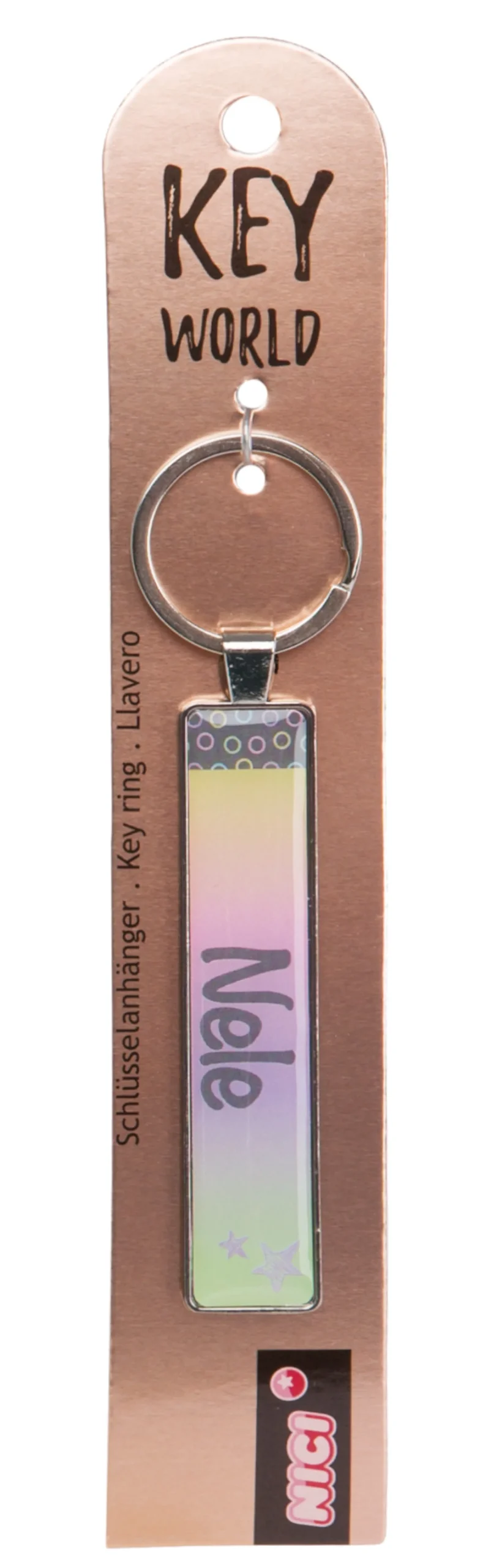 Keyring Key World 'Nele'