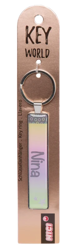Keyring Key World 'Nina'