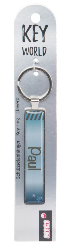 Keyring Key World 'Paul'