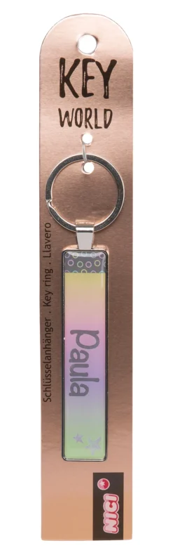 Keyring Key World 'Paula'