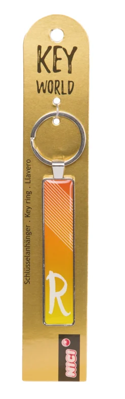 Keyring Key World 'R'