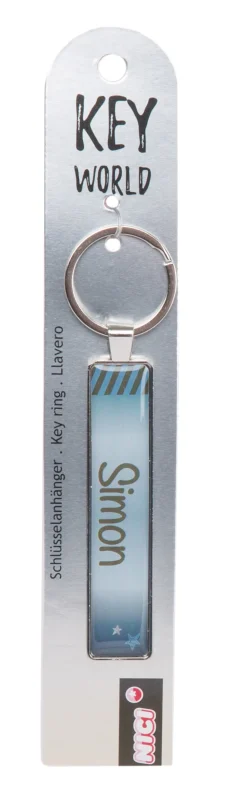 Keyring Key World 'Simon'