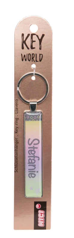 Keyring Key World 'Stefanie'