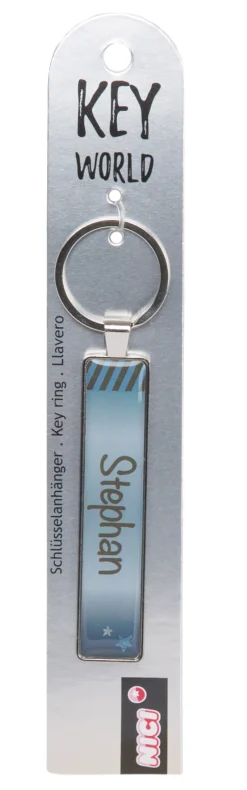Keyring Key World 'Stephan'