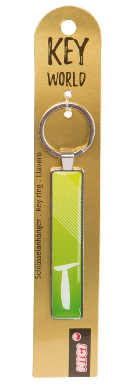 Keyring Key World 'T'