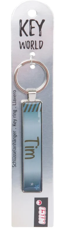 Keyring Key World 'Tim'