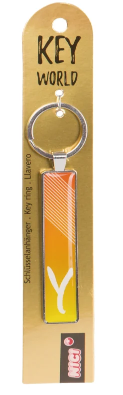 Keyring Key World 'Y'