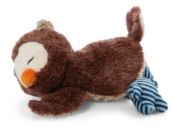 Lying Cuddly Toy Owl Oscar
