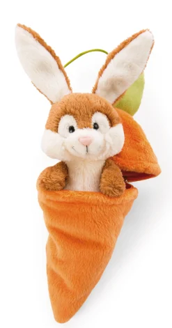 Pendant bunny in carrot