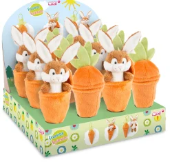 Pendant bunny in carrot