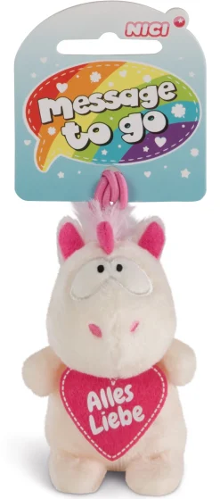 Pendant unicorn Theodor "Alles Liebe"
