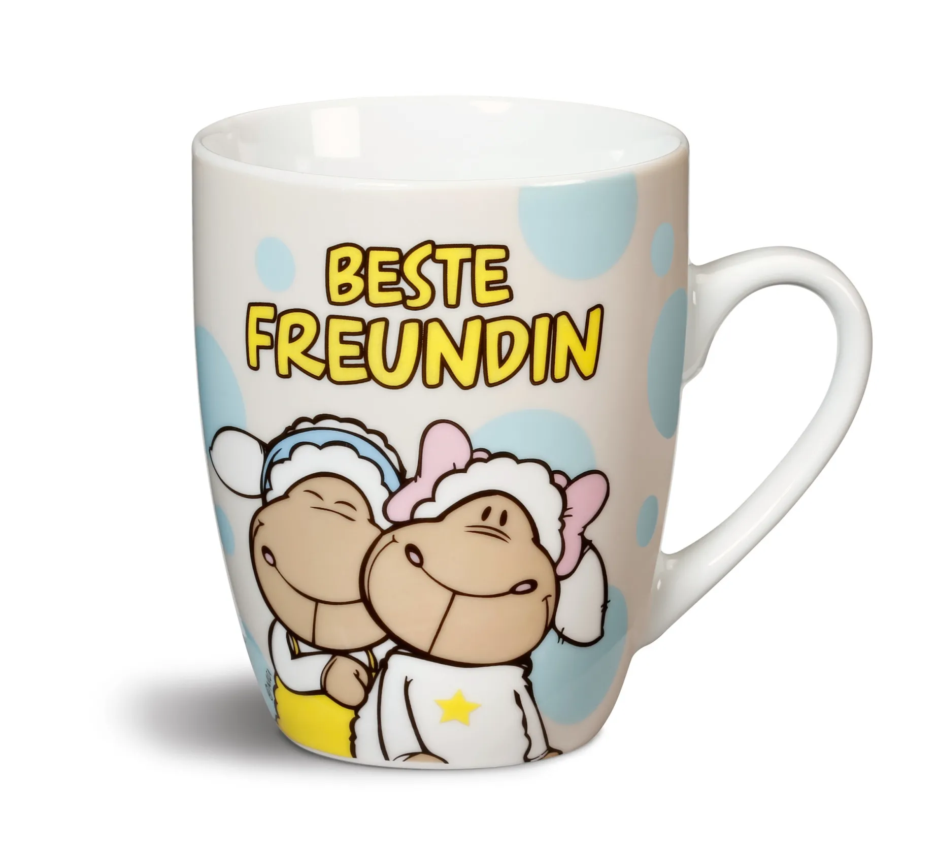 Porcelain mug "Beste Freundin"