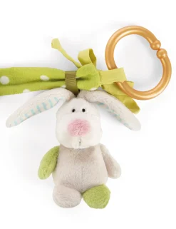 Pram rattle chain Rabbit and Owl