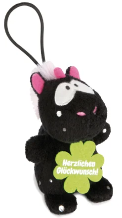 "Pendant Unicorn Carbon Flash "Herzlichen Glückwunsch"