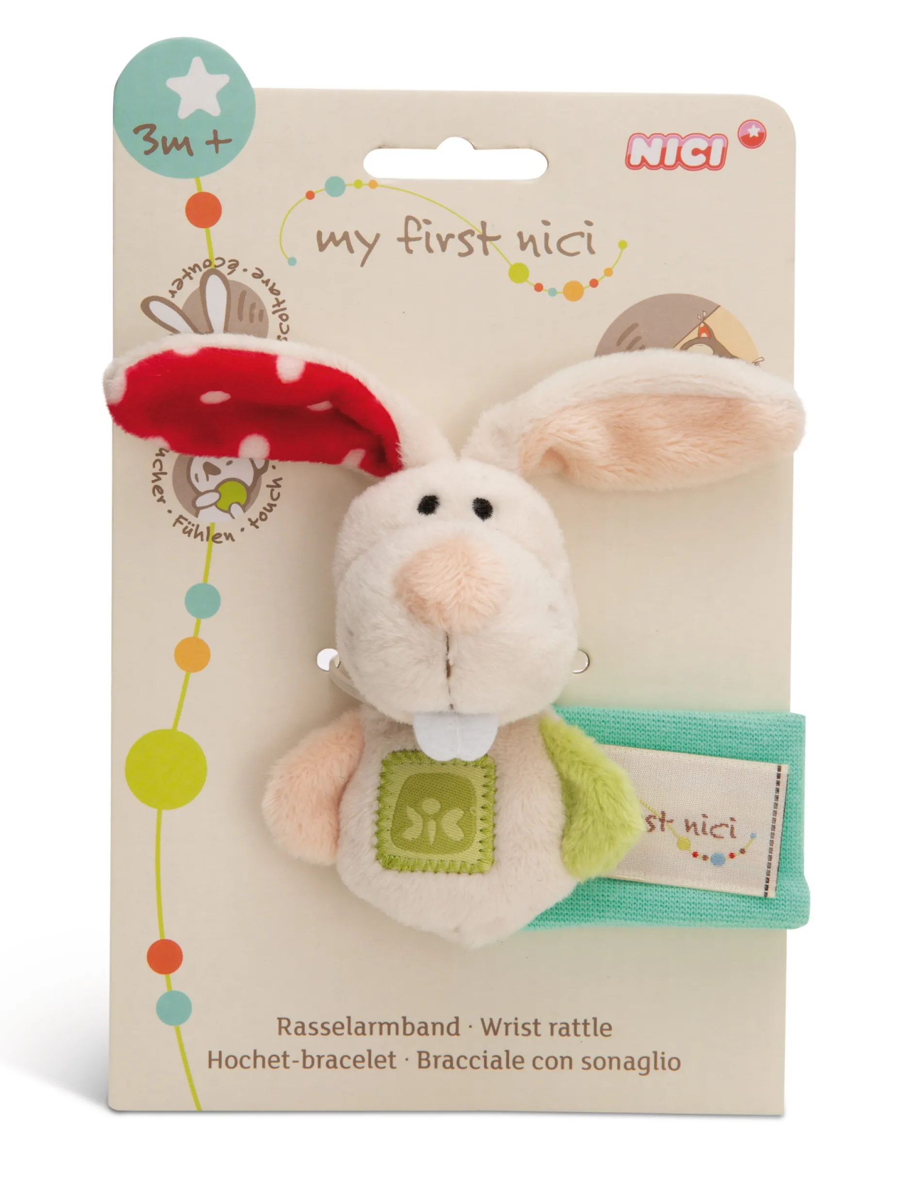 Rattle bracelet bunny Tilli