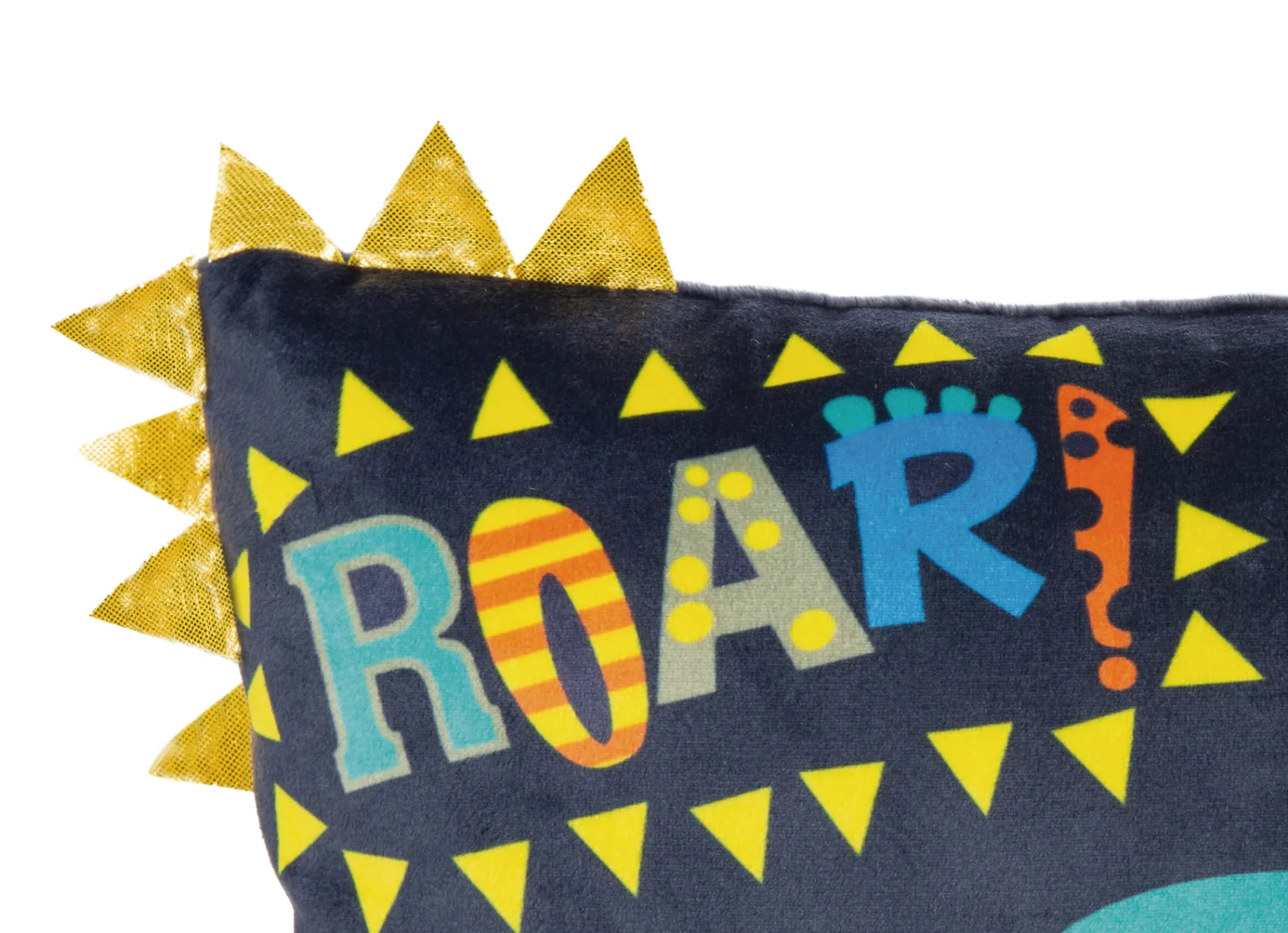 Rectangular Cushion Dino Tony-Rex NICI GREEN