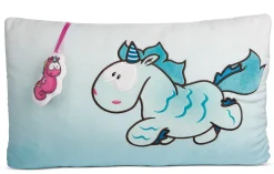 Rectangular Cushion Unicorn Aquario NICI GREEN