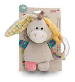 Ring Rattle Donkey Muli