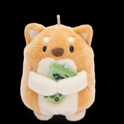 Set soft toy Dog Hiro with bubble tea and polar bear costume