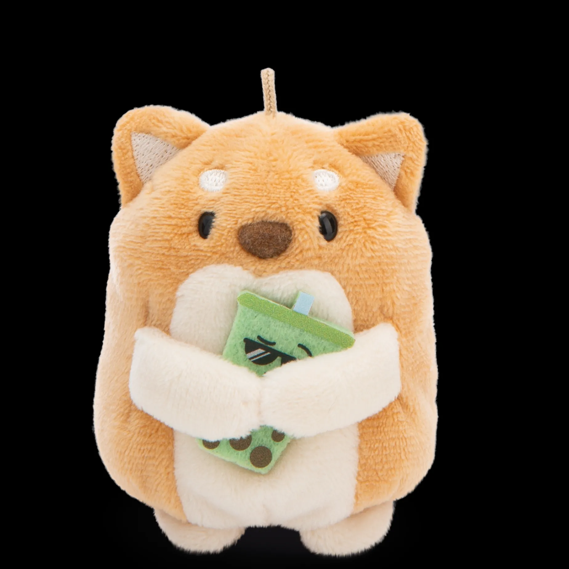 Set soft toy Dog Hiro with bubble tea and polar bear costume