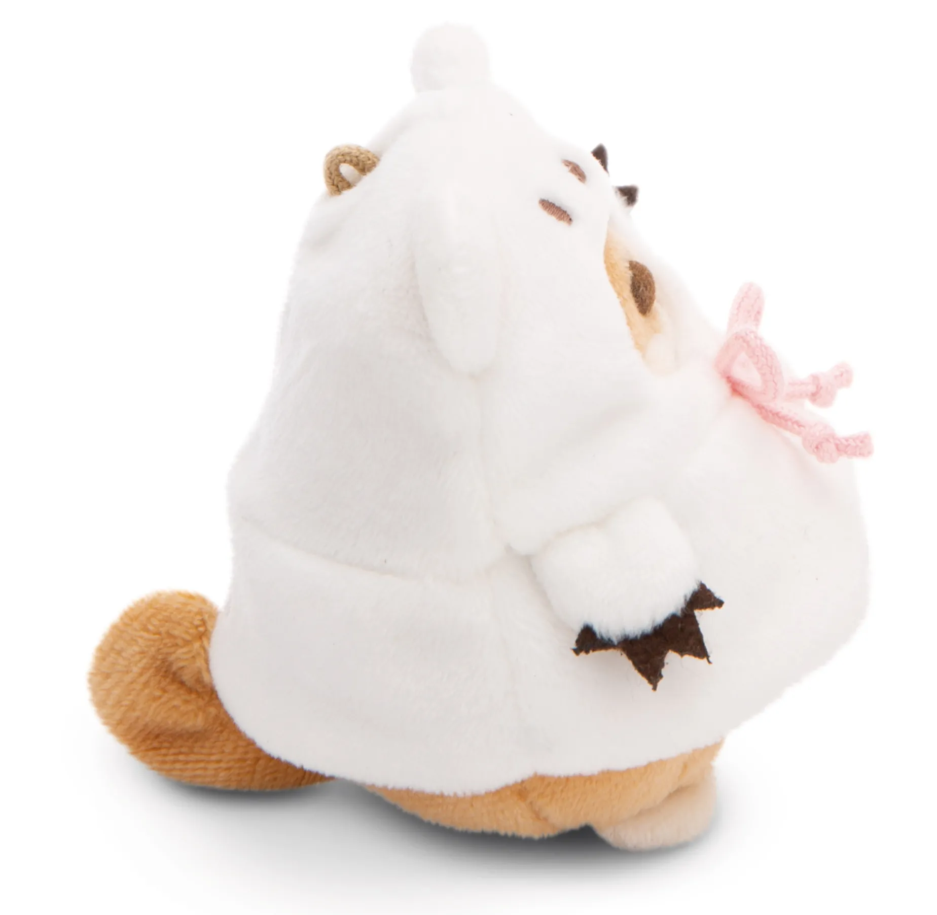 Set soft toy Dog Hiro with bubble tea and polar bear costume