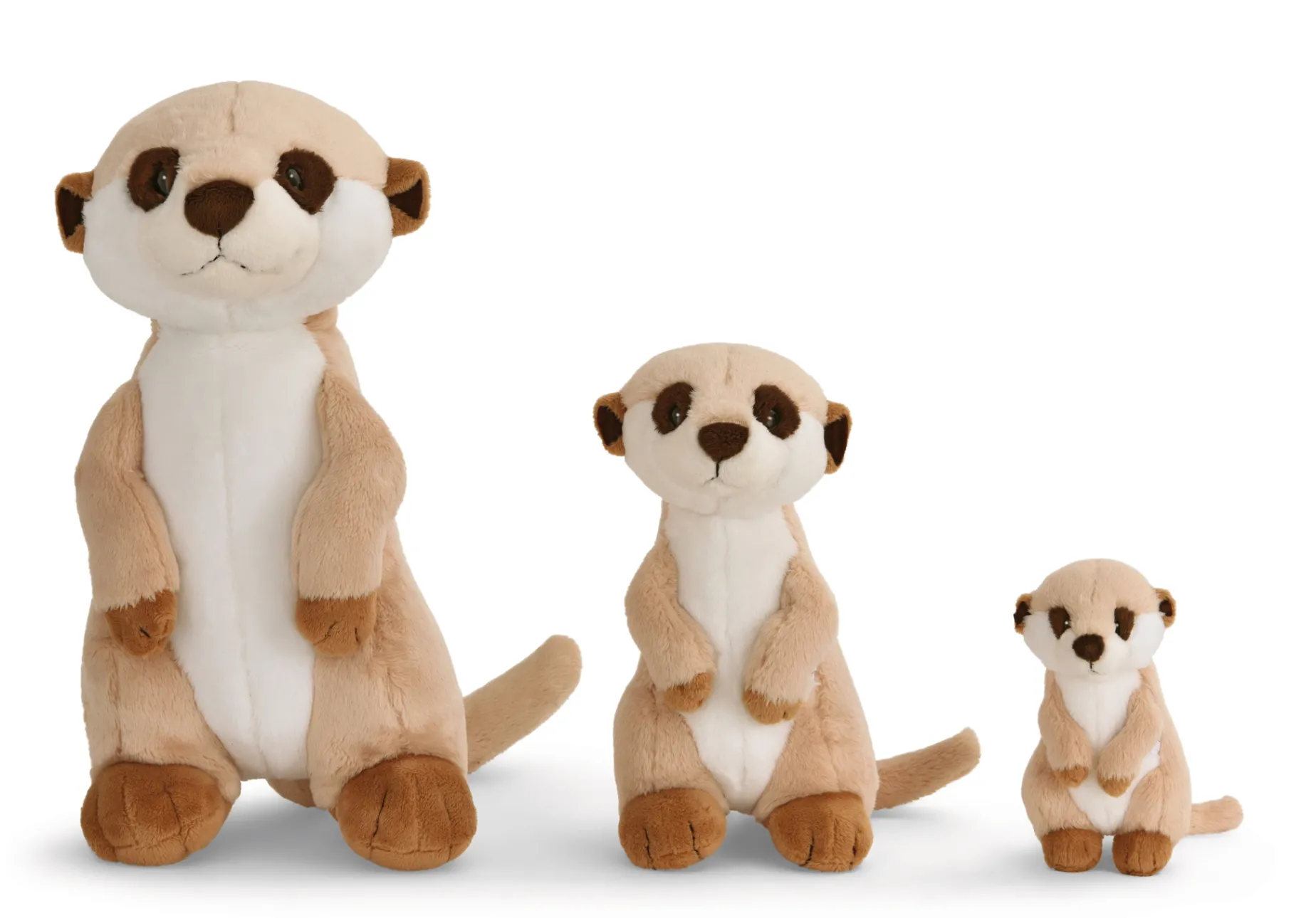 Sitting Soft Toy Meerkat NICI GREEN