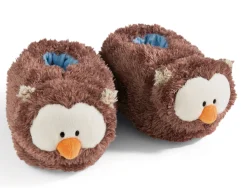 Slippers Owl Oscar size 38-41 (L) NICI GREEN