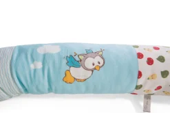 Soft baby bumper with music box