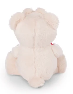 Soft Toy Bear "Hab dich lieb" cream