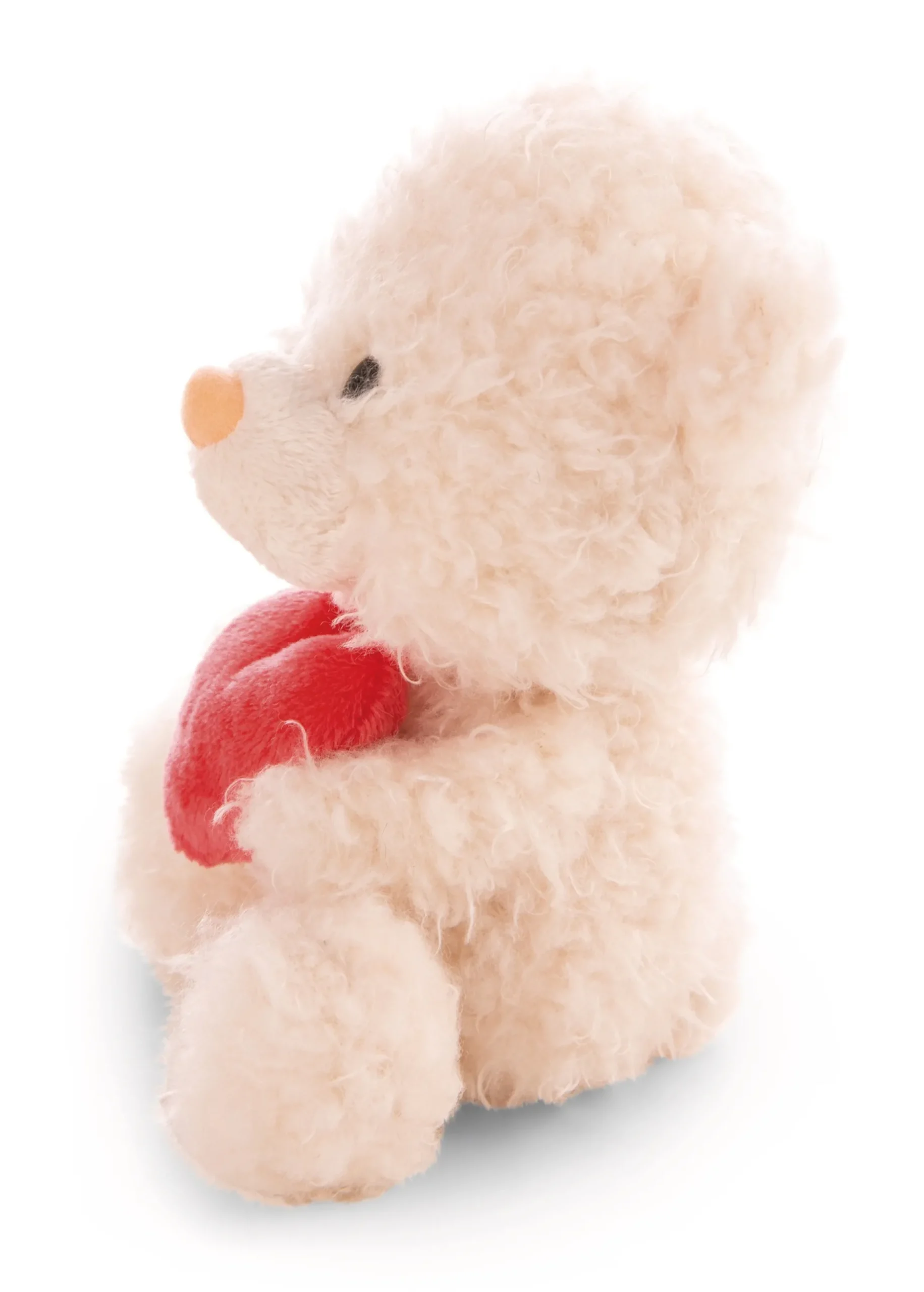 Soft Toy Bear cream with heart